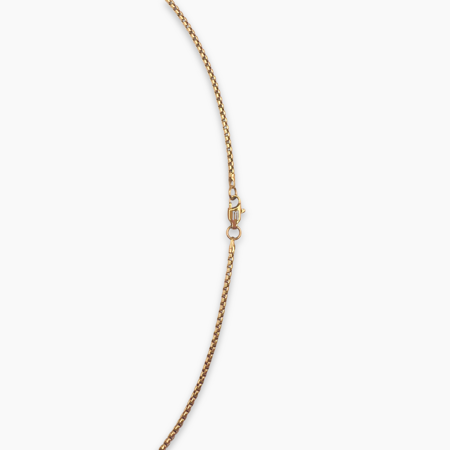 Boxlink Schakelketting met Lapis Lazuli Hanger