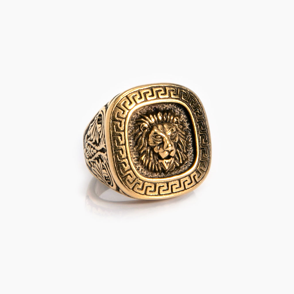 Lion Signet Ring