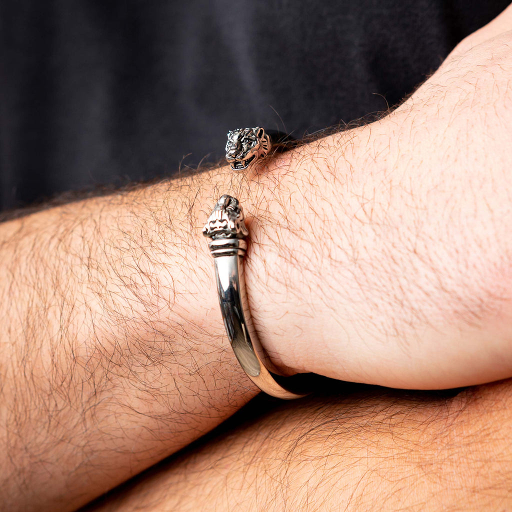 Tiger Cuff Silver