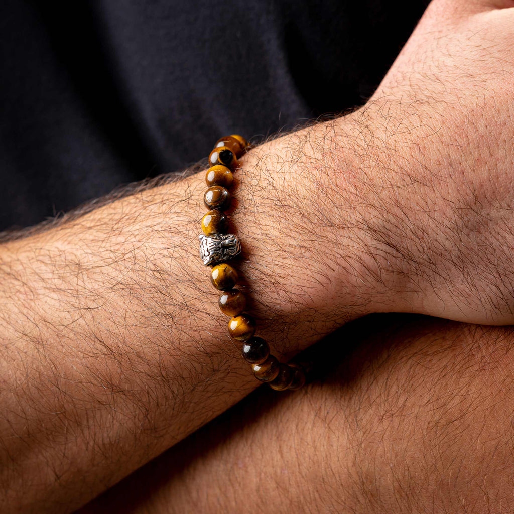 Tiger Eye Bracelet Silver