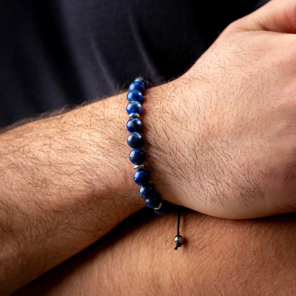 Lapis Bracelet Silver