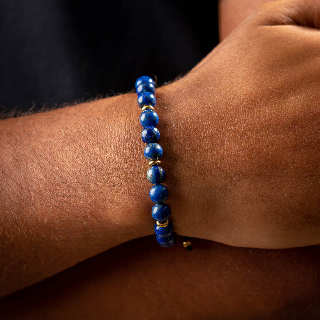 Lapis Bracelet Gold