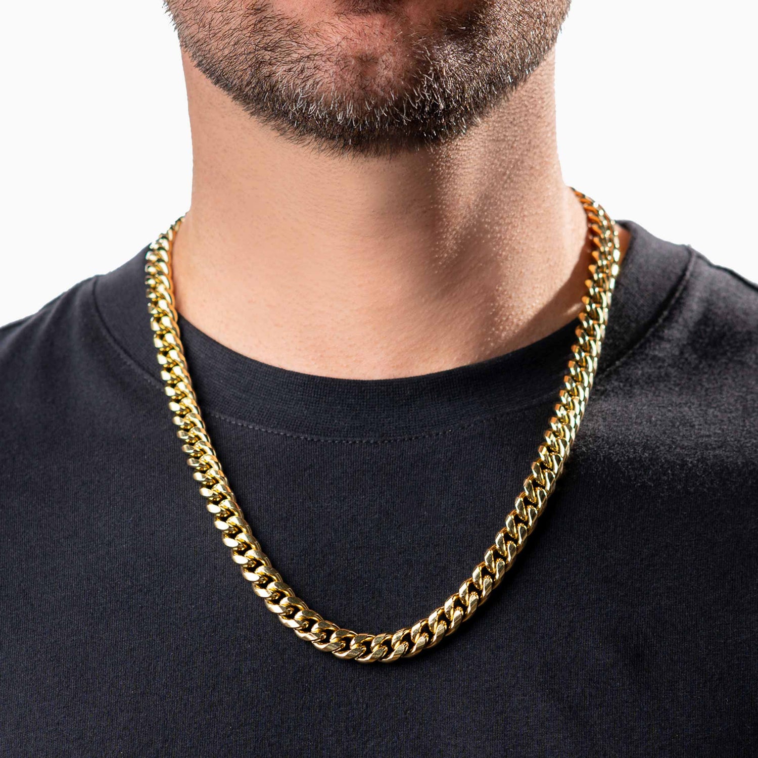 Gouden Cubaanse Schakelketting