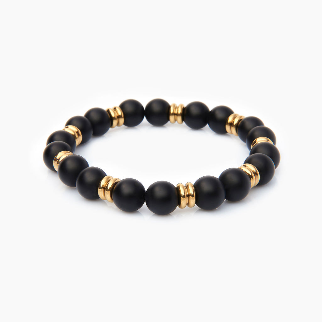 Agate Bracelet Gold