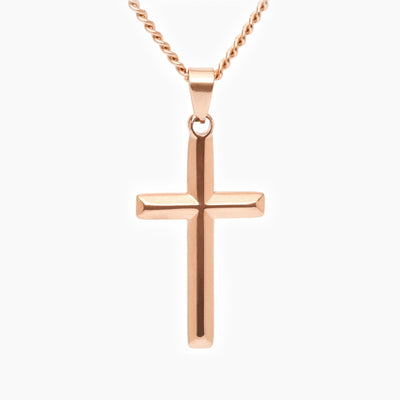 Cross Pendant Rose Gold