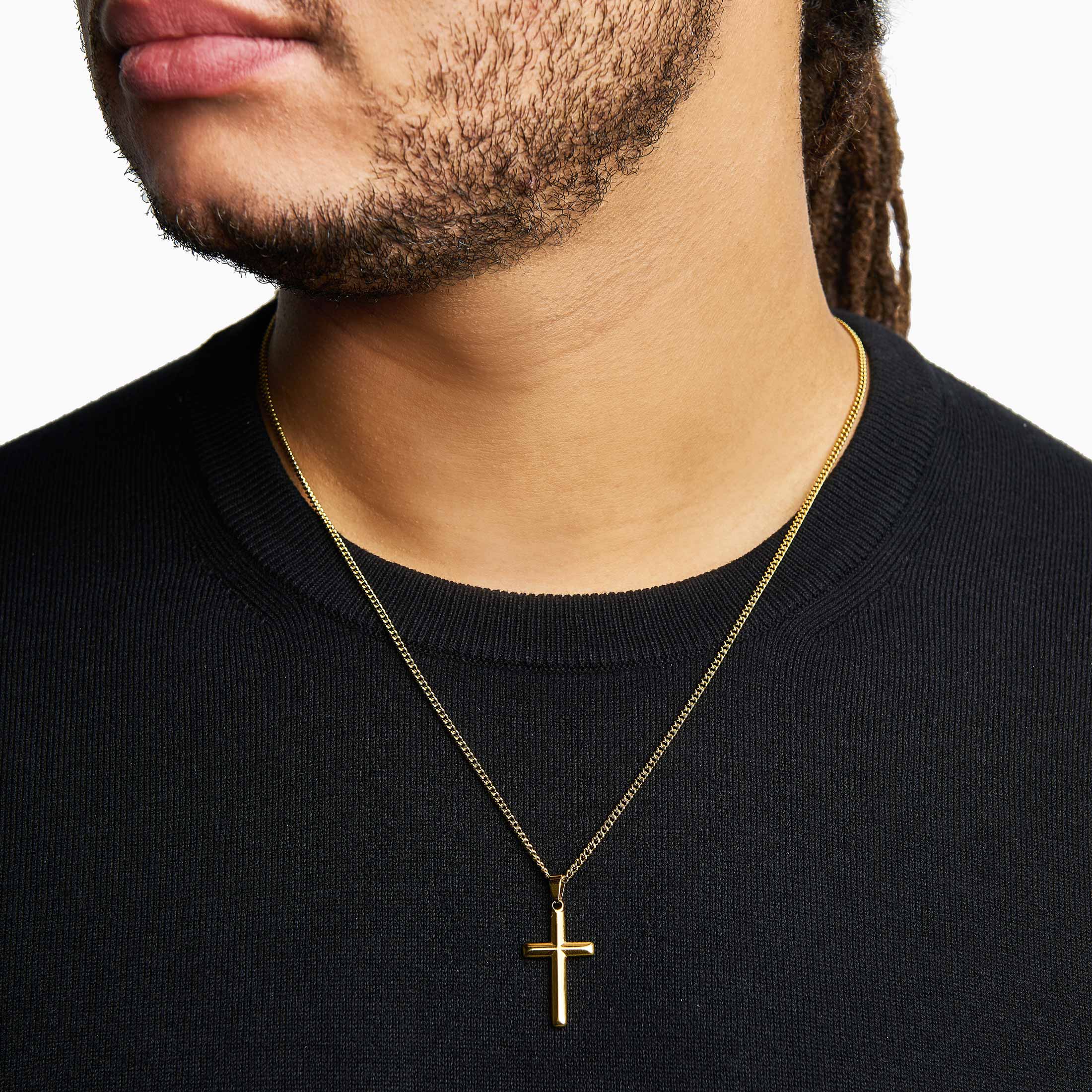 Cross Pendant Gold