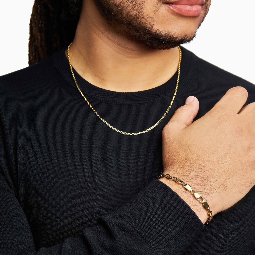 Anchor Bracelet Gold